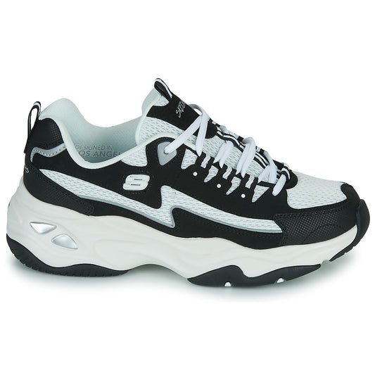 Sneakers basse Donna Skechers  D'LITES 4.0  Nero