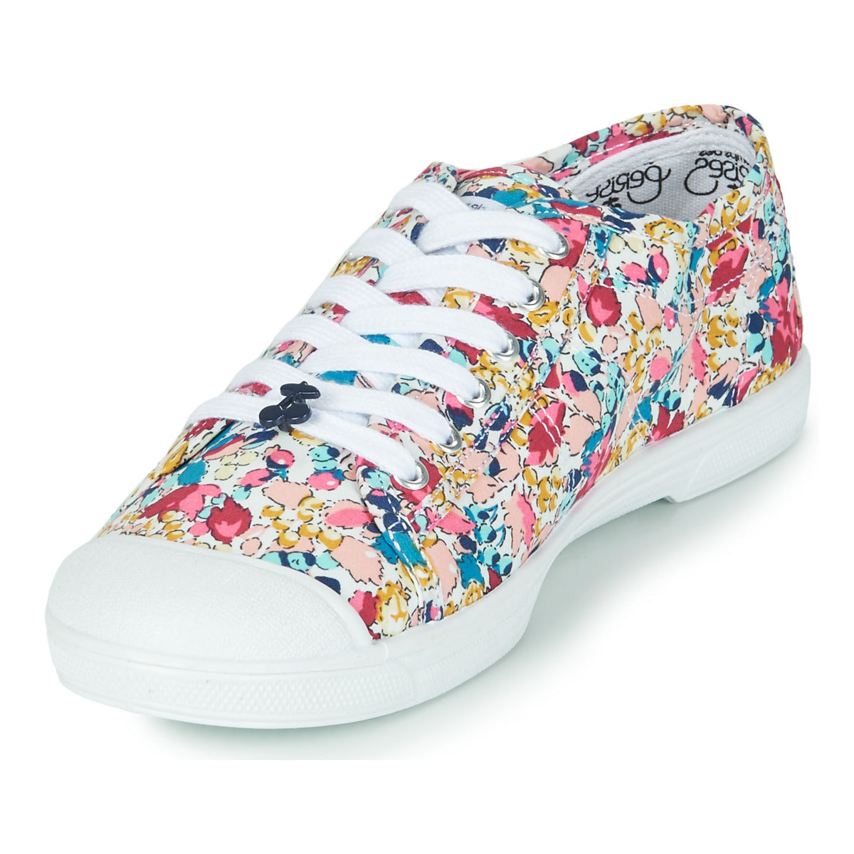 Sneakers basse Donna Le Temps des Cerises BASIC 02 Multicolore