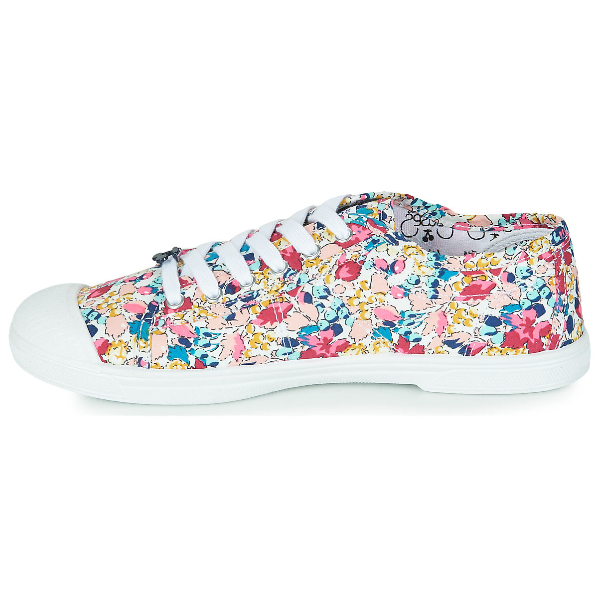 Sneakers basse Donna Le Temps des Cerises BASIC 02 Multicolore