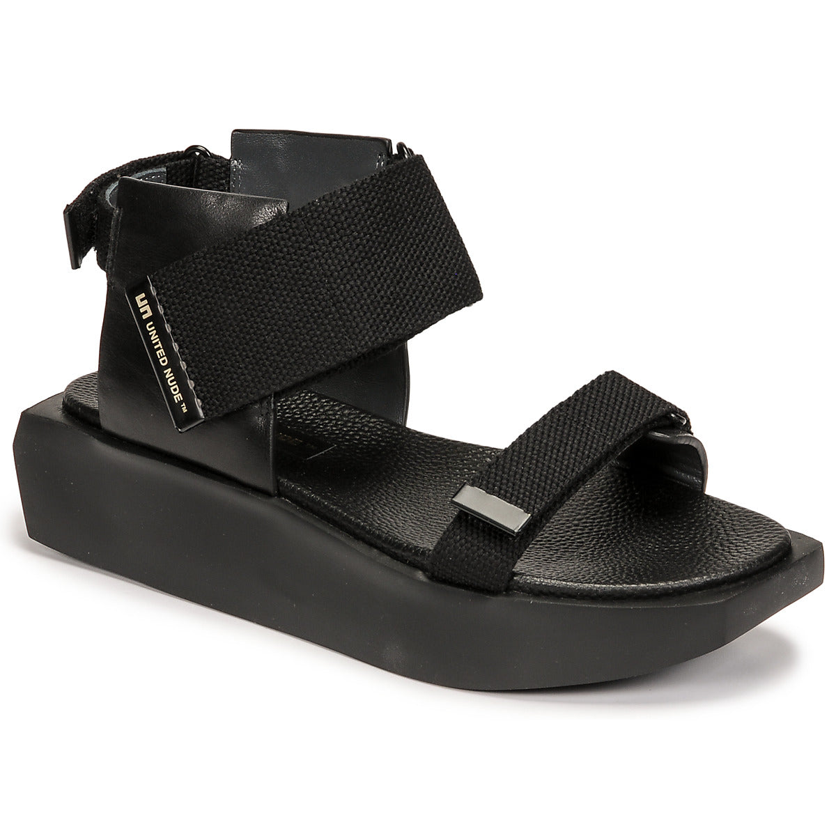 Sandali Donna United nude WA LO Nero