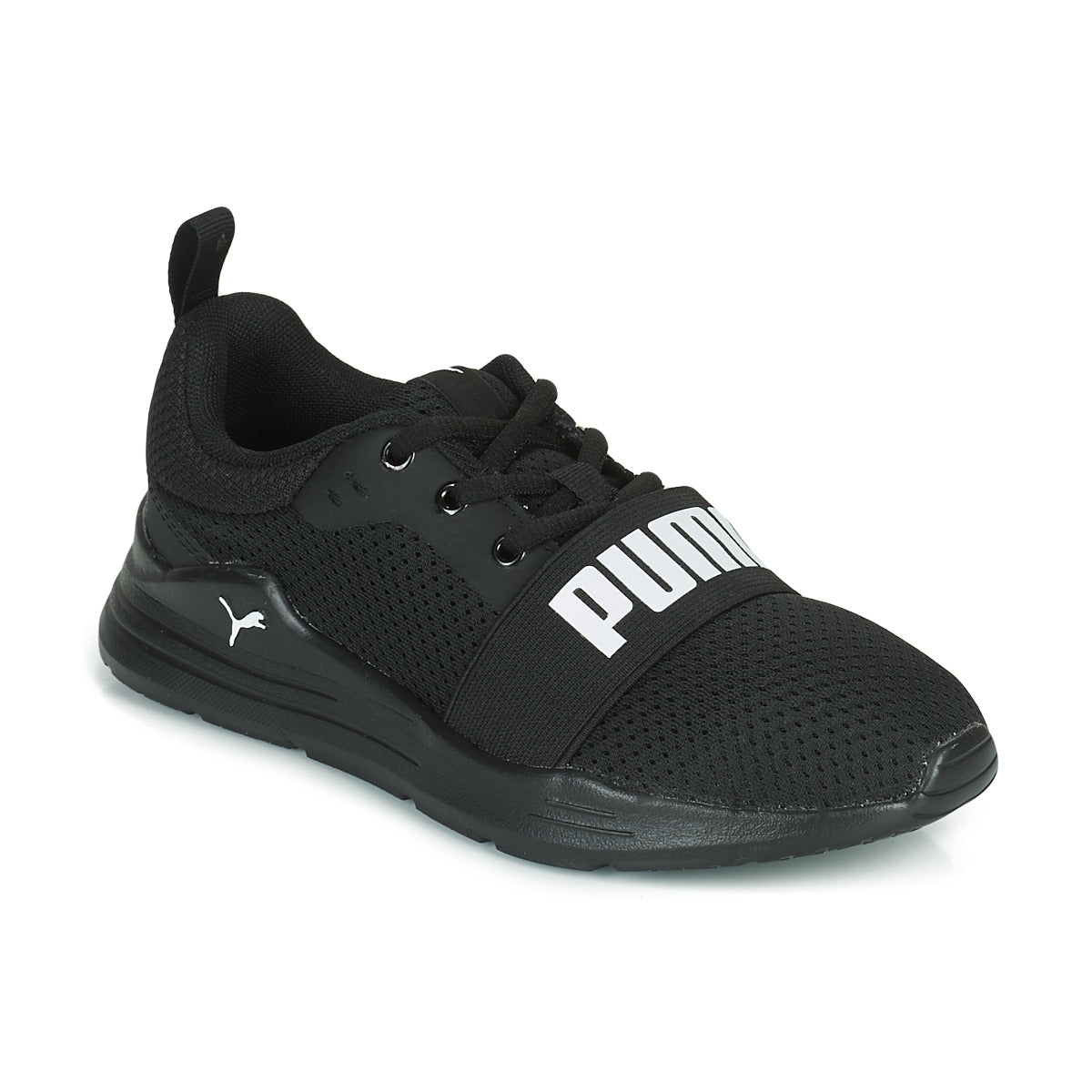 Scarpe bambini ragazzo Puma WIRED PS Nero