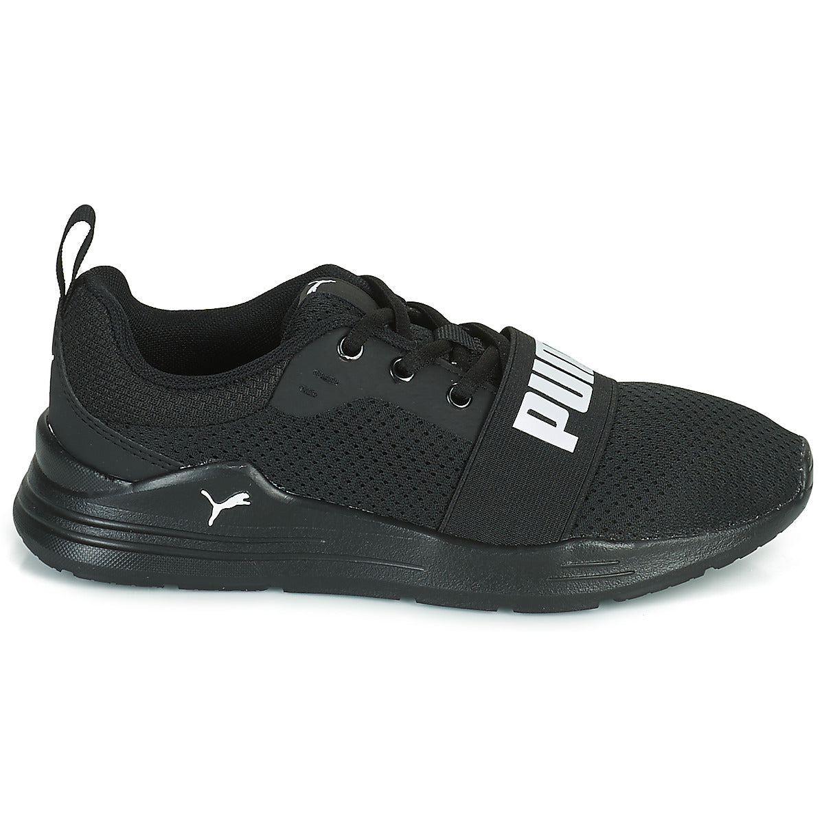 Scarpe bambini ragazzo Puma WIRED PS Nero
