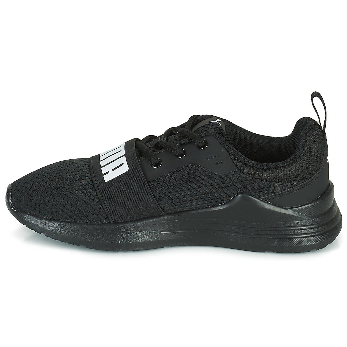 Scarpe bambini ragazzo Puma WIRED PS Nero