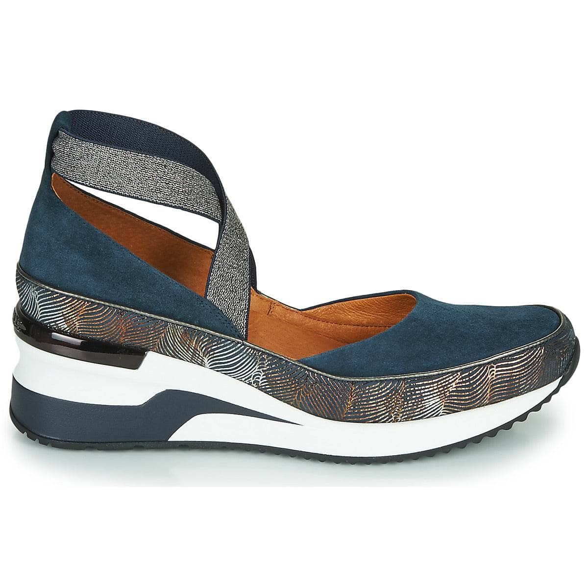 Sneakers alte Donna Mam’Zelle VOLOU Blu