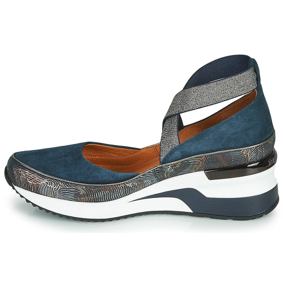 Sneakers alte Donna Mam’Zelle VOLOU Blu