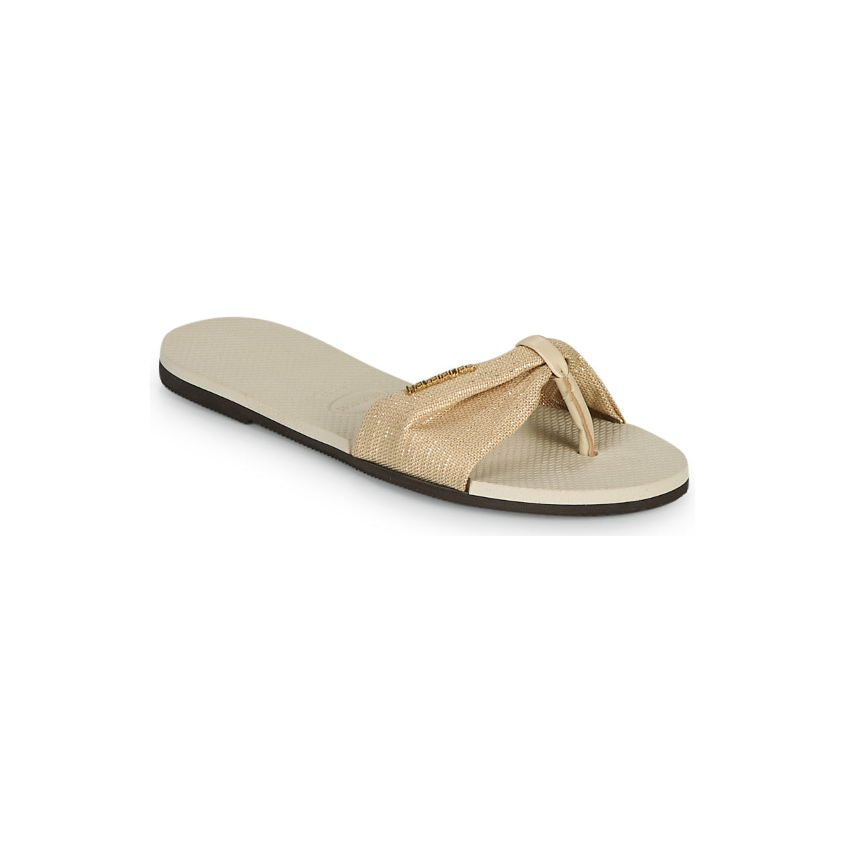 Infradito Donna Havaianas  YOU ST TROPEZ SHINE  Beige