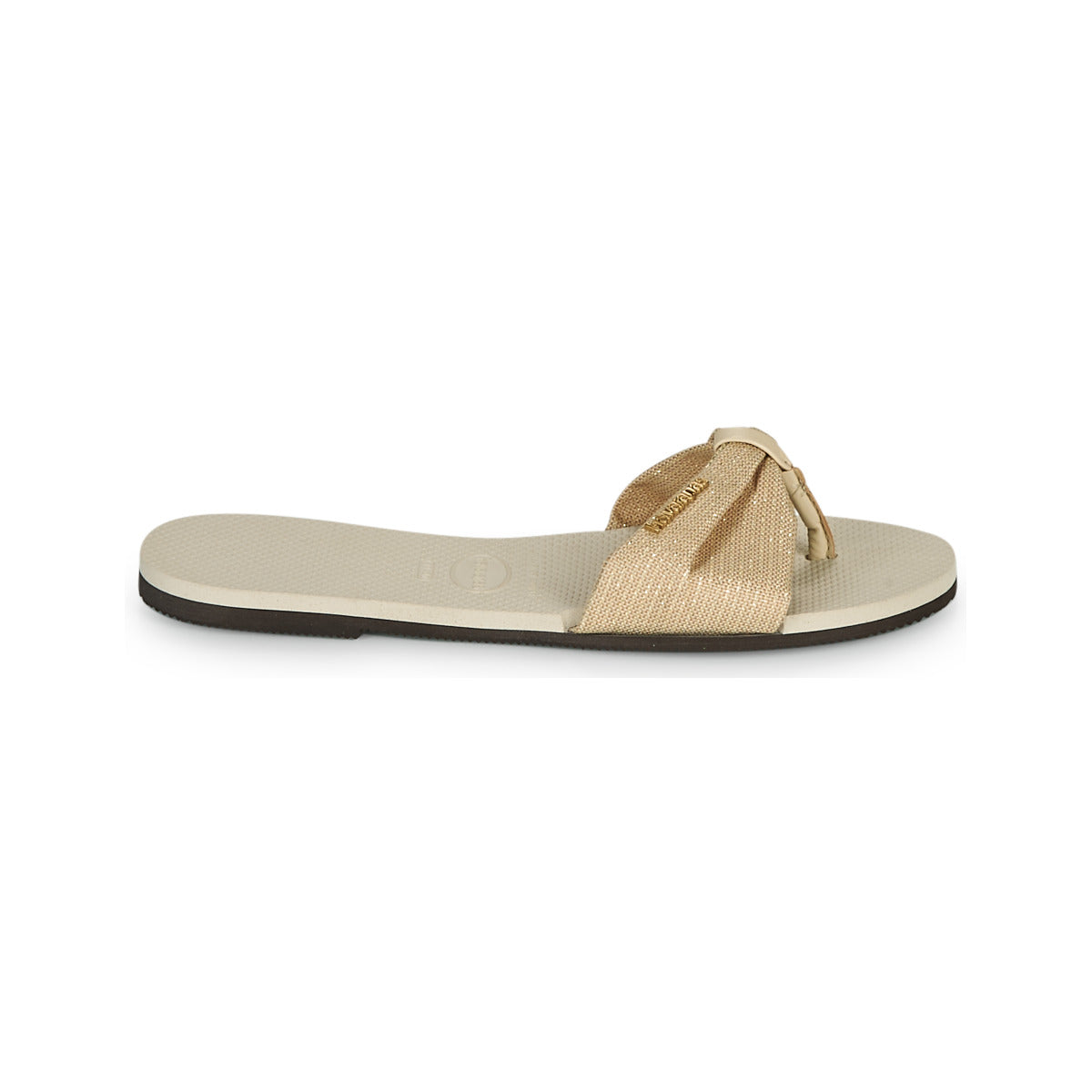 Infradito Donna Havaianas  YOU ST TROPEZ SHINE  Beige