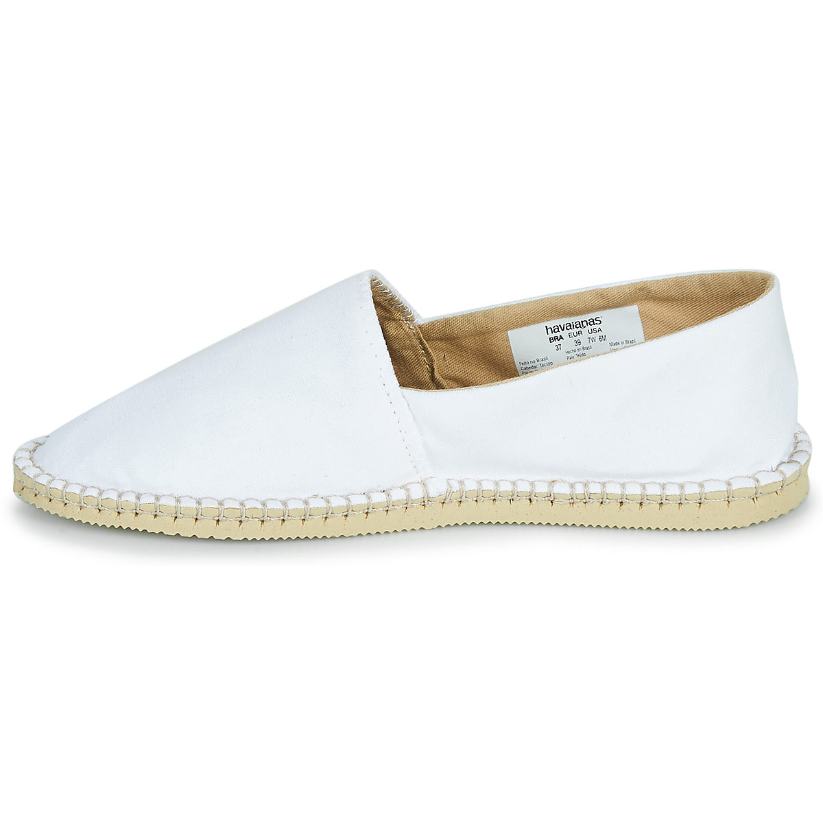 Scarpe Espadrillas Uomo Havaianas ESPADRILLE ECO Bianco