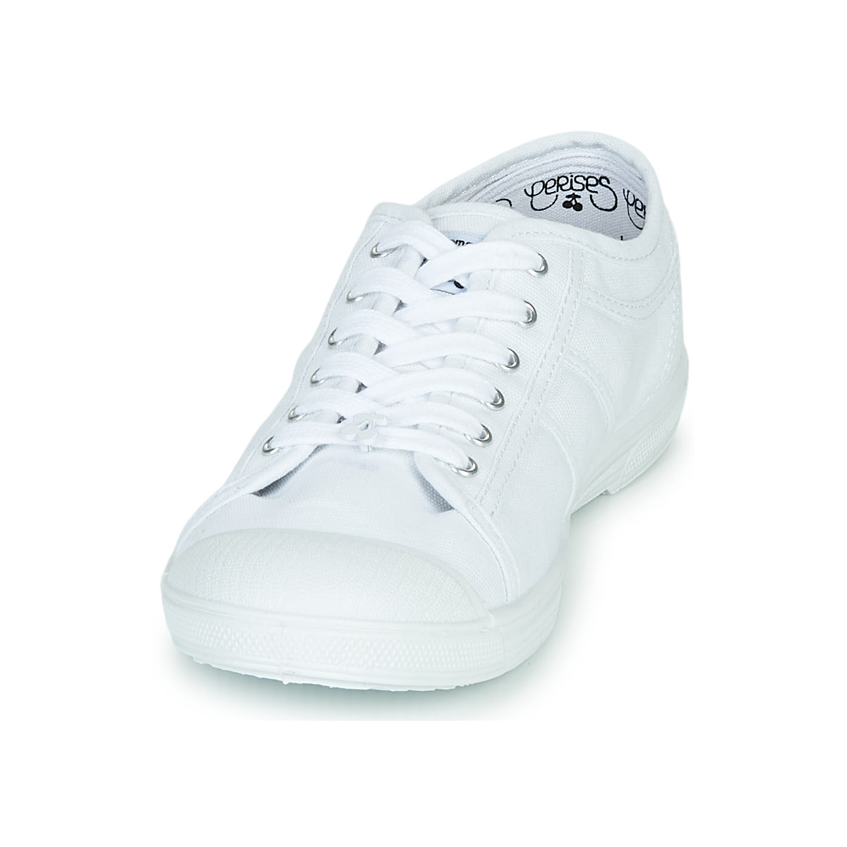 Sneakers basse Donna Le Temps des Cerises BASIC LACE Bianco