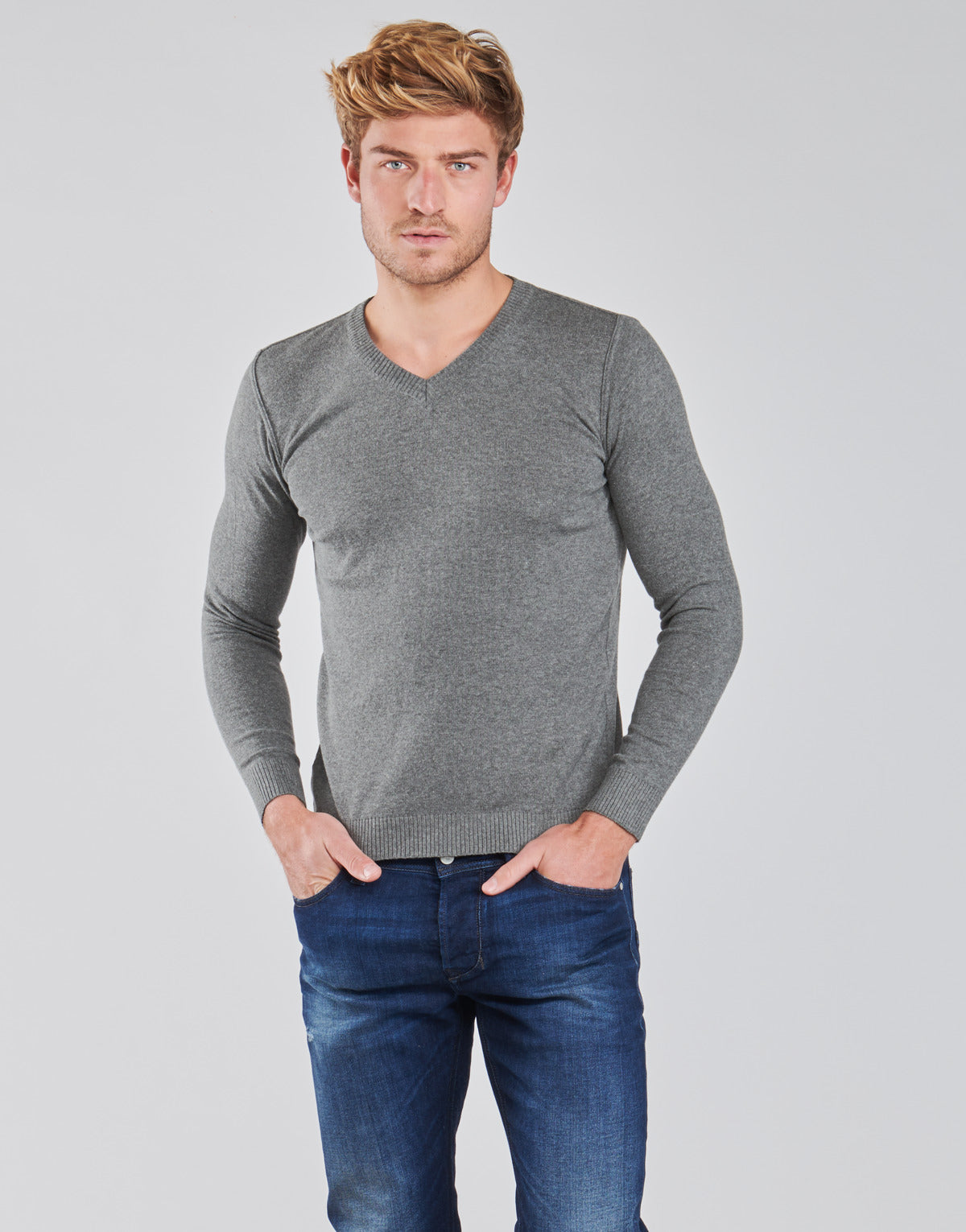 Maglione Uomo BOTD OOMAN Grigio