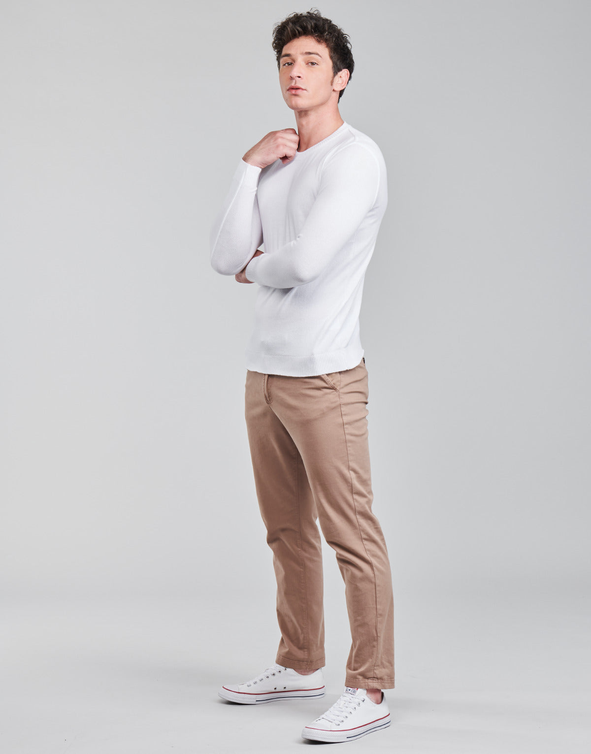 Maglione Uomo BOTD OLDMAN Bianco