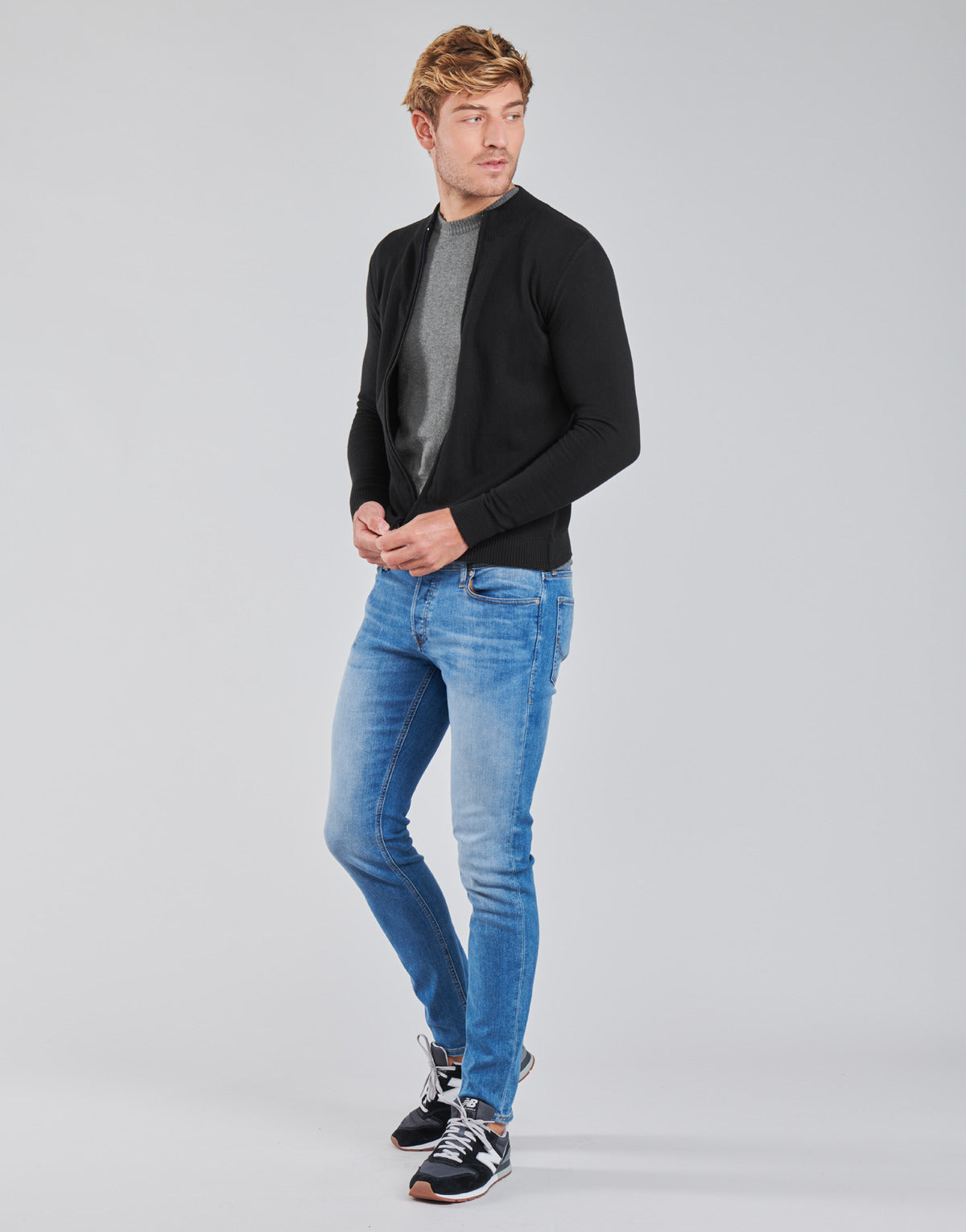 Gilet / Cardigan Uomo BOTD OCARDI Nero