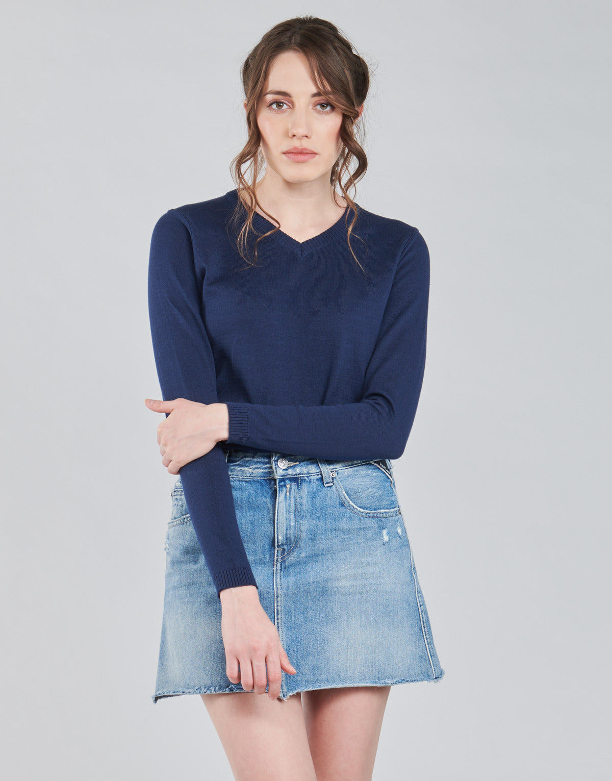 Maglione Donna BOTD OWOXOL Marine