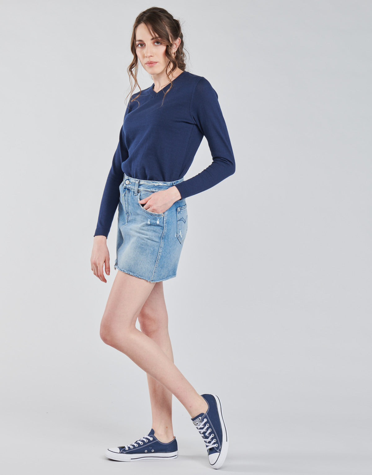 Maglione Donna BOTD OWOXOL Marine