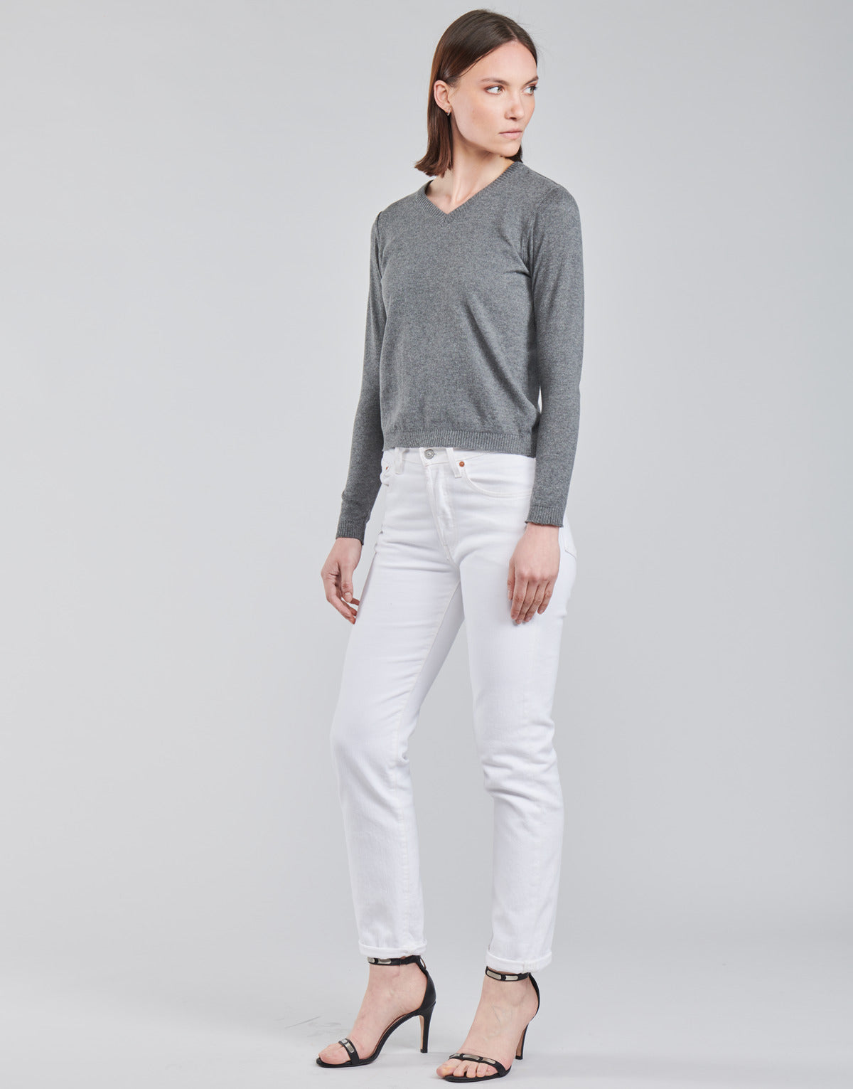 Maglione Donna BOTD OWOXOL Grigio