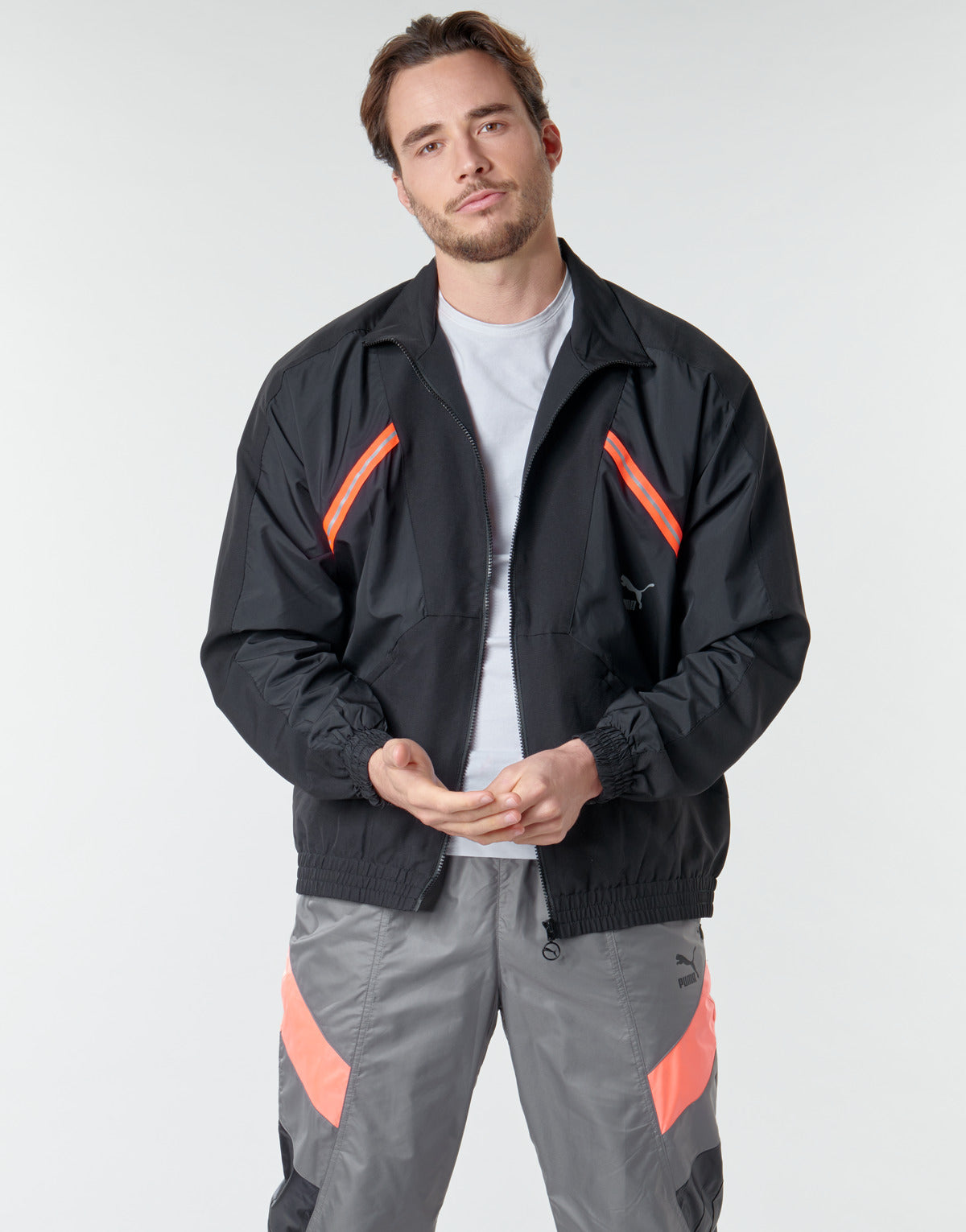Giacca Sportiva Uomo Puma WVN JACKET Nero