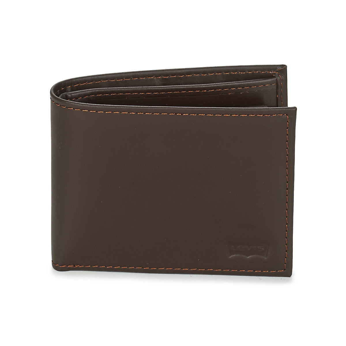 Portafoglio Uomo Levis  CASUAL CLASSICS HUNTER COIN BIFOLD  Marrone