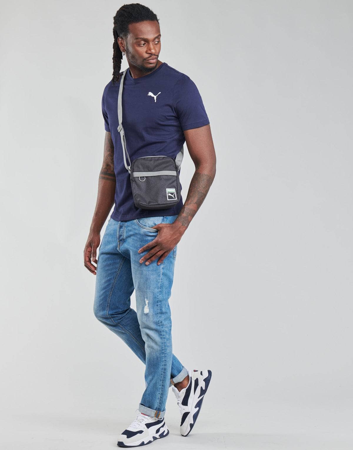 T-shirt Uomo Puma ESS TEE Blu