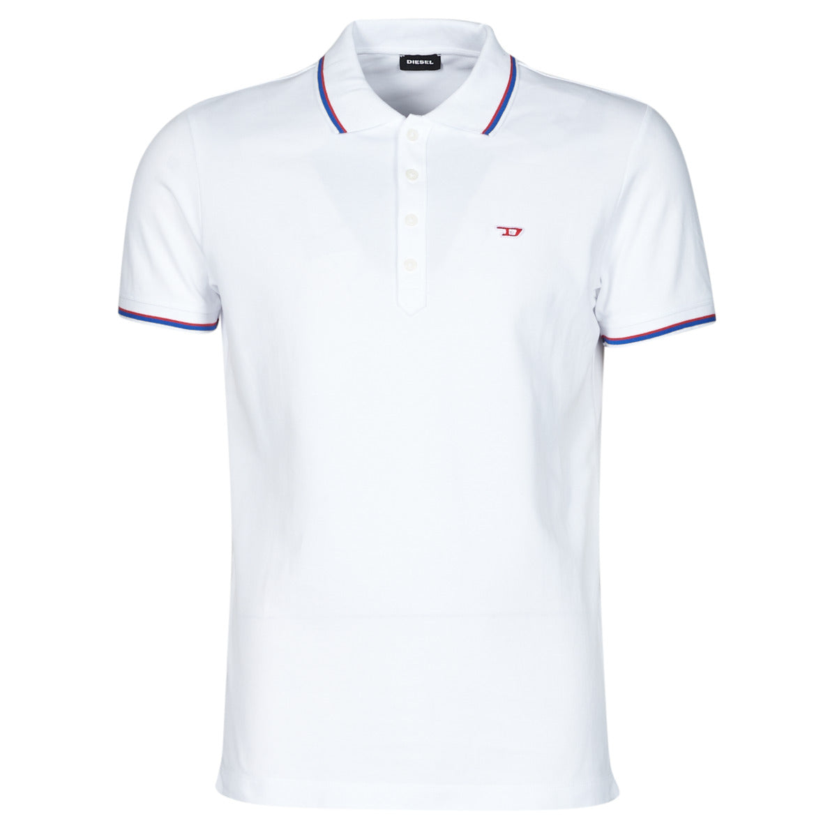 Polo Uomo Diesel 00SW7C-0MXZA-100 Bianco