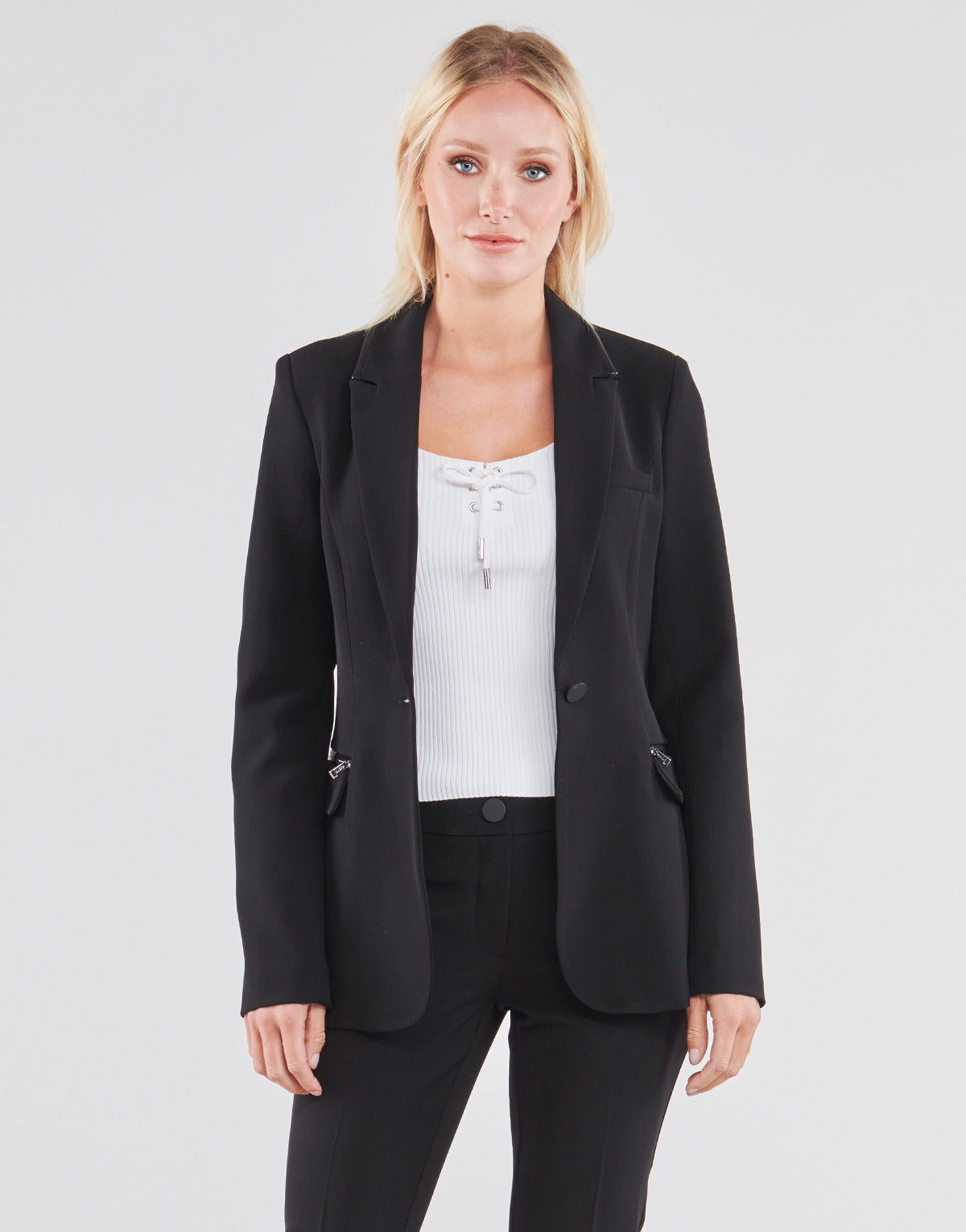Giacca Donna Guess SELENE BLAZER Nero