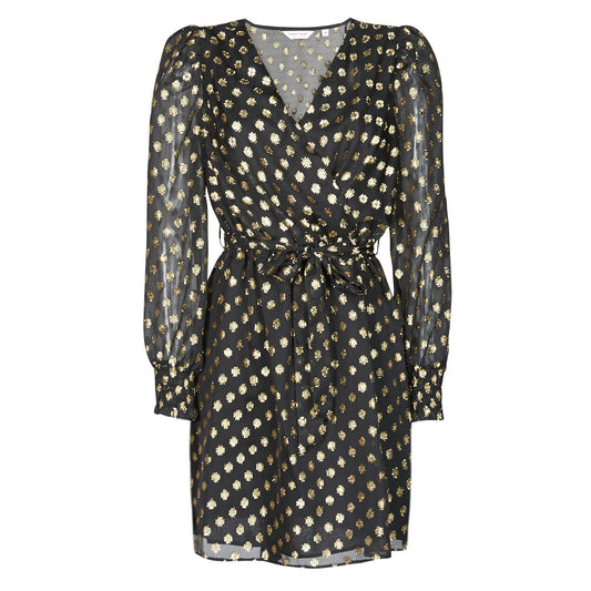 Abito corto Donna Naf Naf DOTSYTA Nero