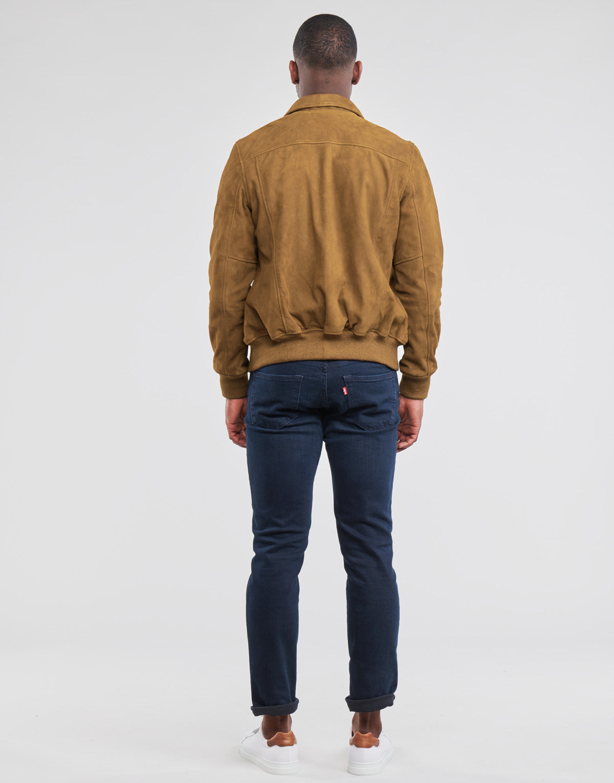 Giacca in pelle Uomo Schott LC YALES S Marrone