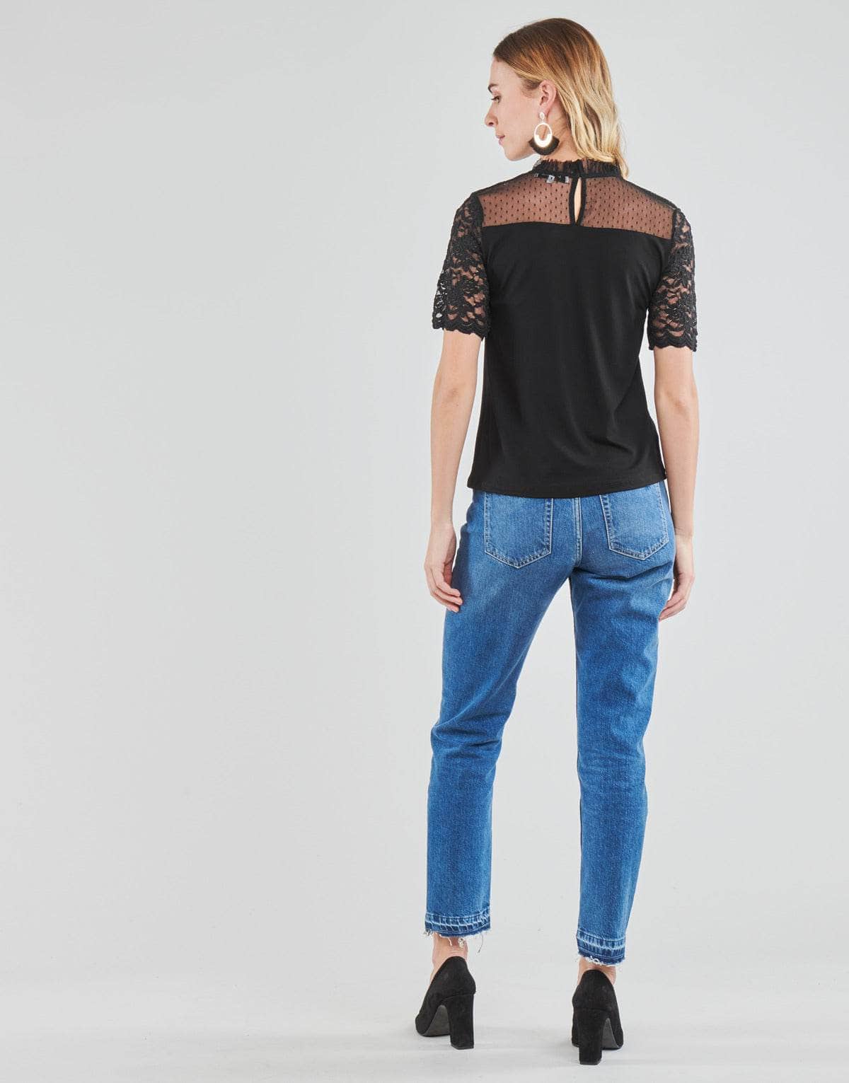 T-shirt Donna Morgan DANY Nero