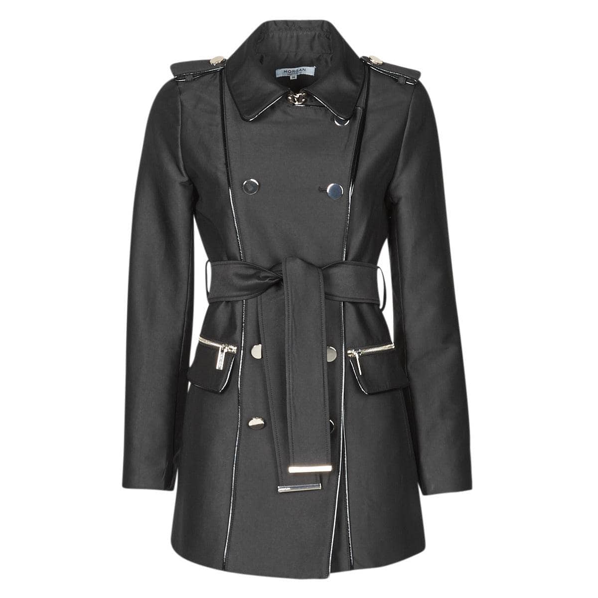 Trench Donna Morgan GAZELLE Nero