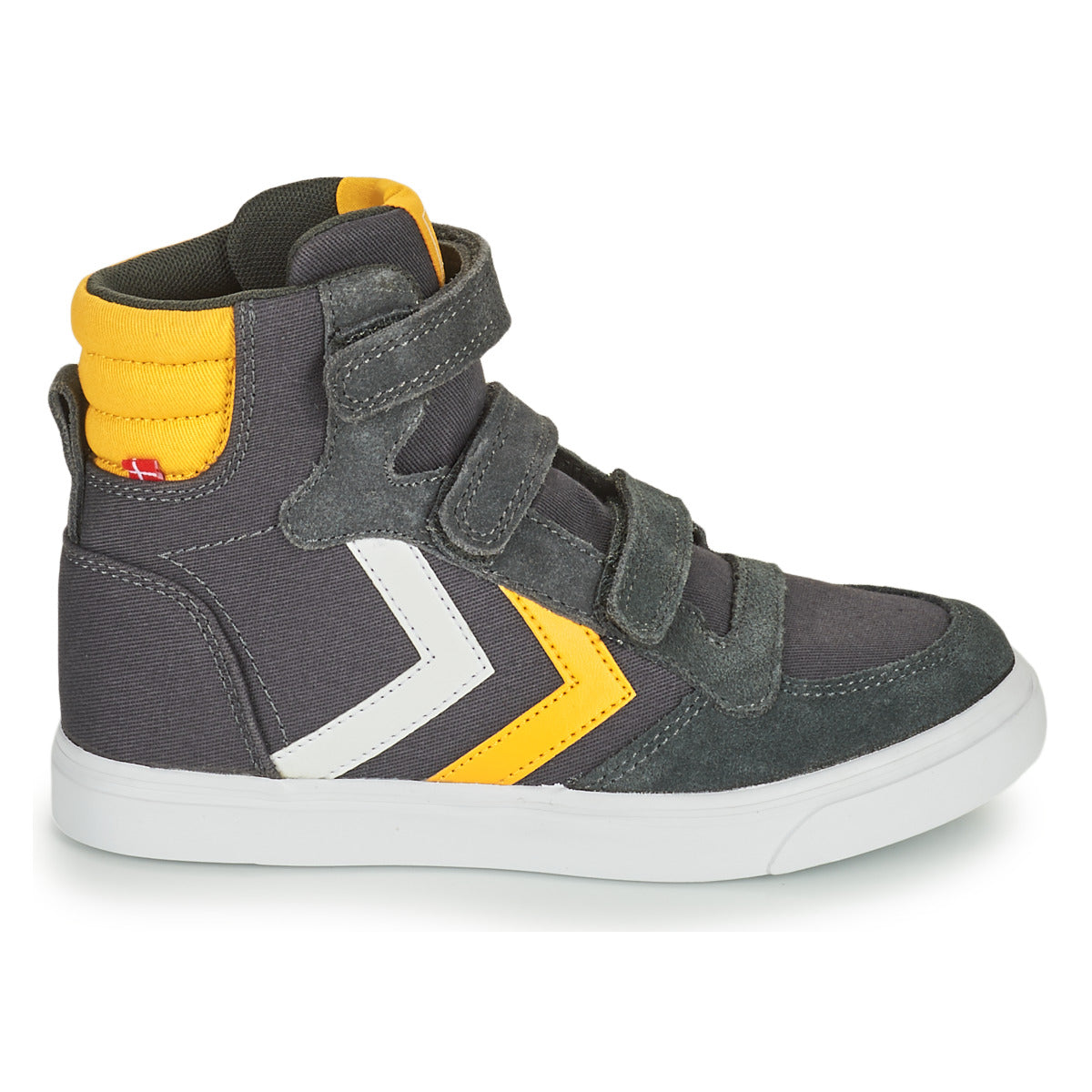 Scarpe bambini ragazza hummel STADIL HIGH JR Grigio