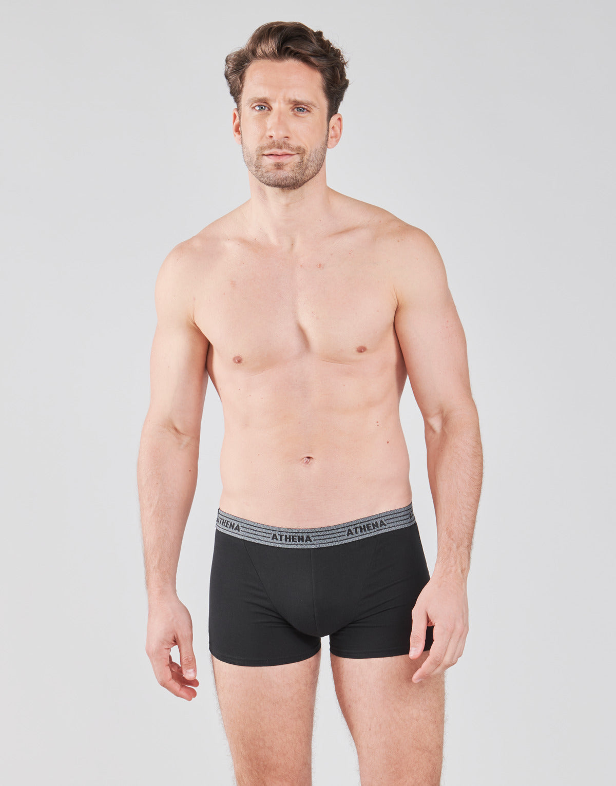 Boxer Uomo Athena BASIC COTON X4 Multicolore