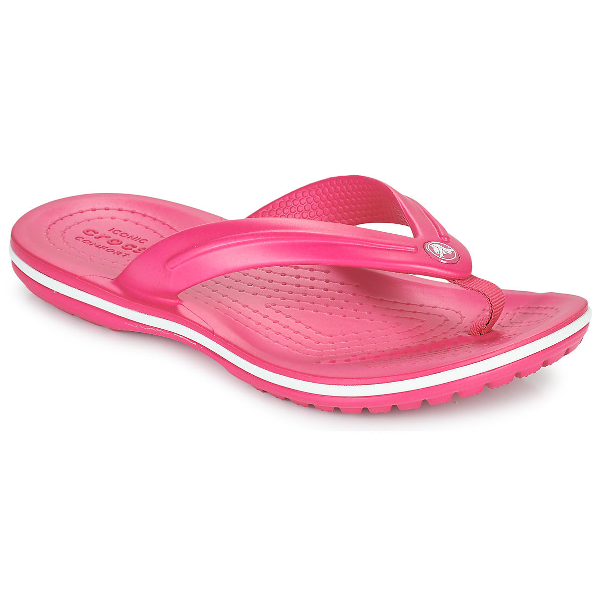 Infradito bambini ragazza Crocs CROCBAND FLIP GS Rosa