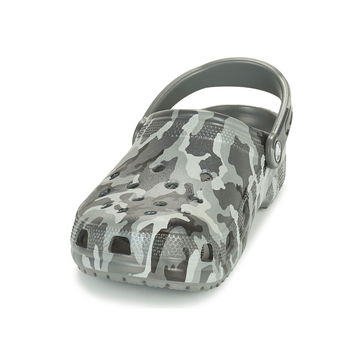 Scarpe Uomo Crocs  CLASSIC PRINTED CAMO CLOG  Grigio