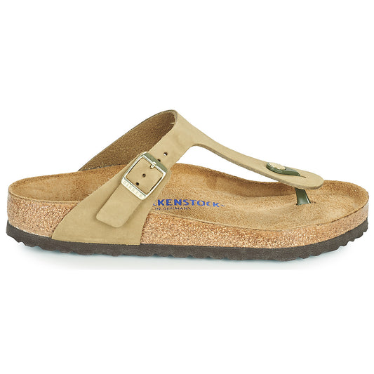Infradito Donna BIRKENSTOCK  GIZEH SFB  Marrone