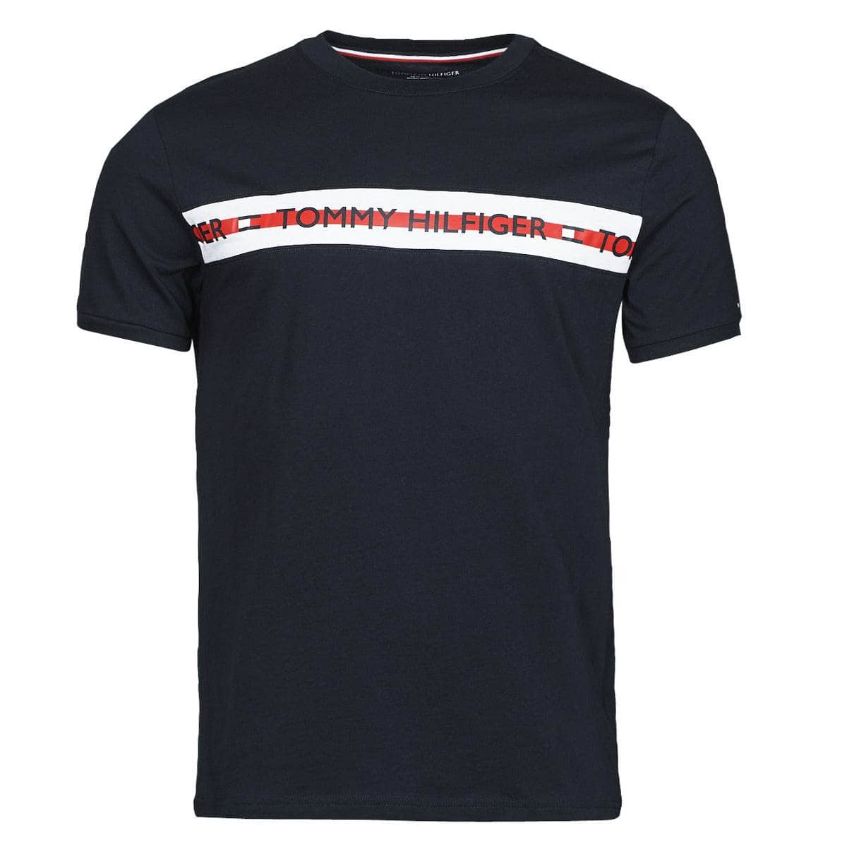 T-shirt Uomo Tommy Hilfiger CN SS TEE LOGO Blu