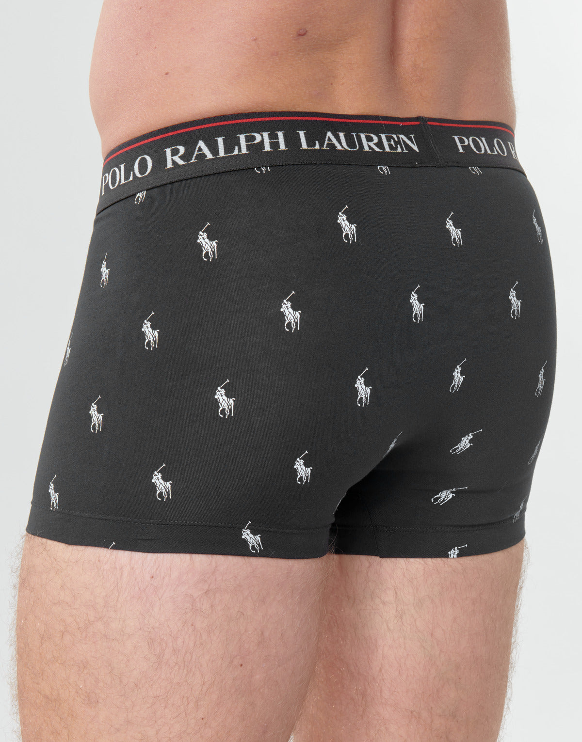 Boxer Uomo Polo Ralph Lauren CLASSIC TRUNK X3 Nero