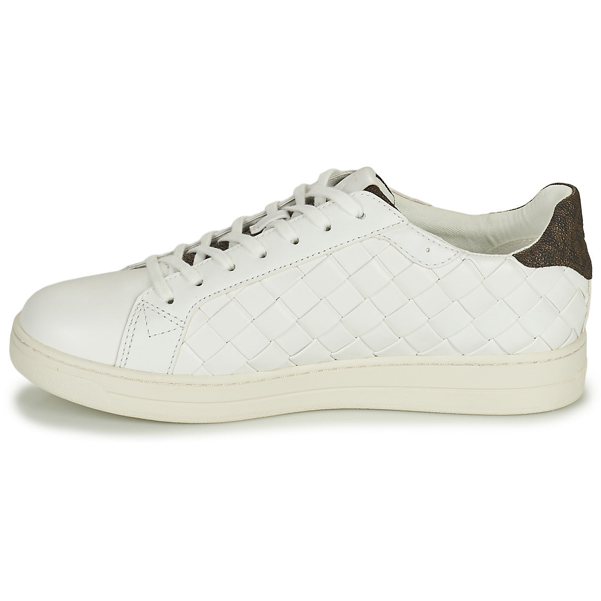Sneakers basse Donna MICHAEL Michael Kors KEATING LACE UP Bianco