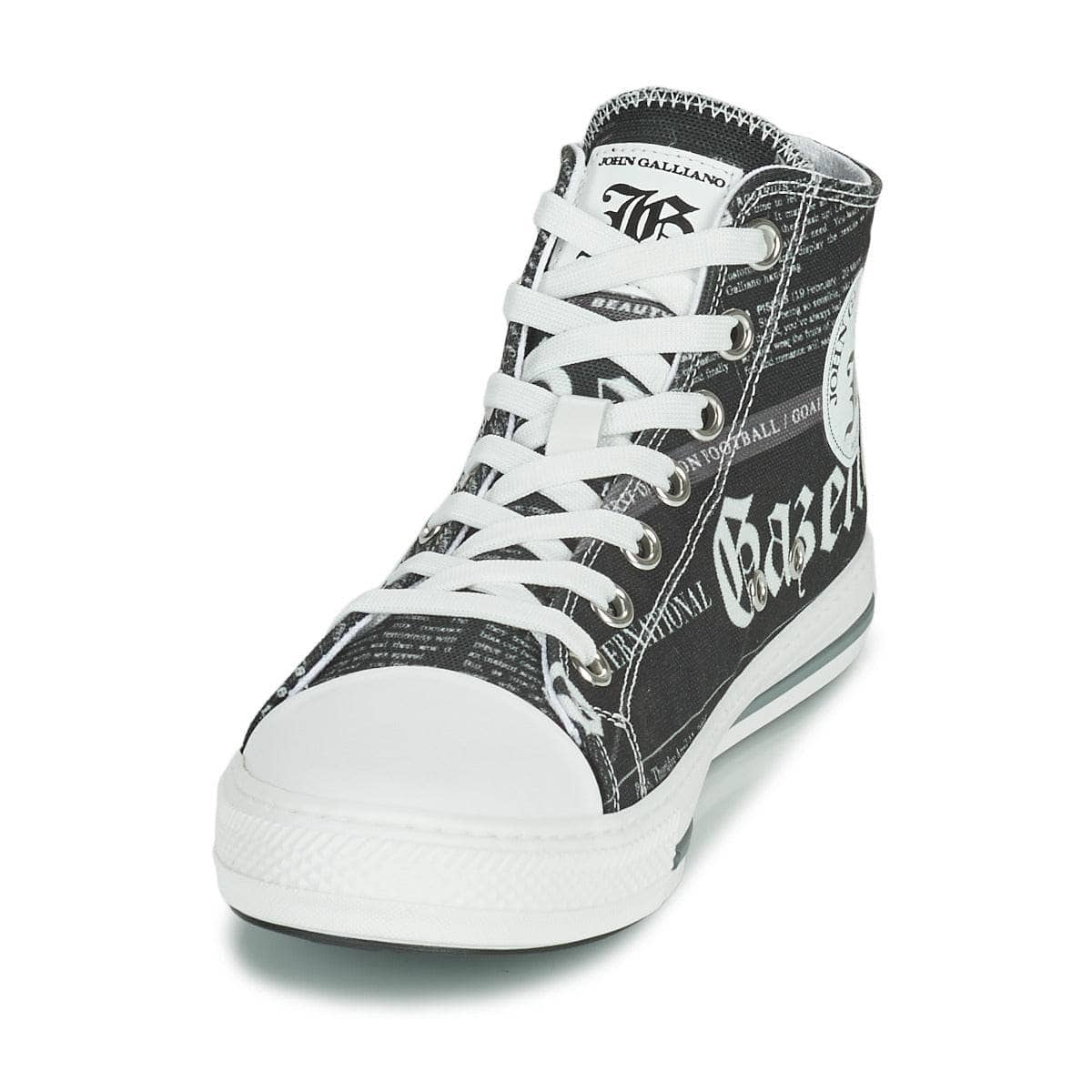 Sneakers alte Donna John Galliano GERMAINE Nero