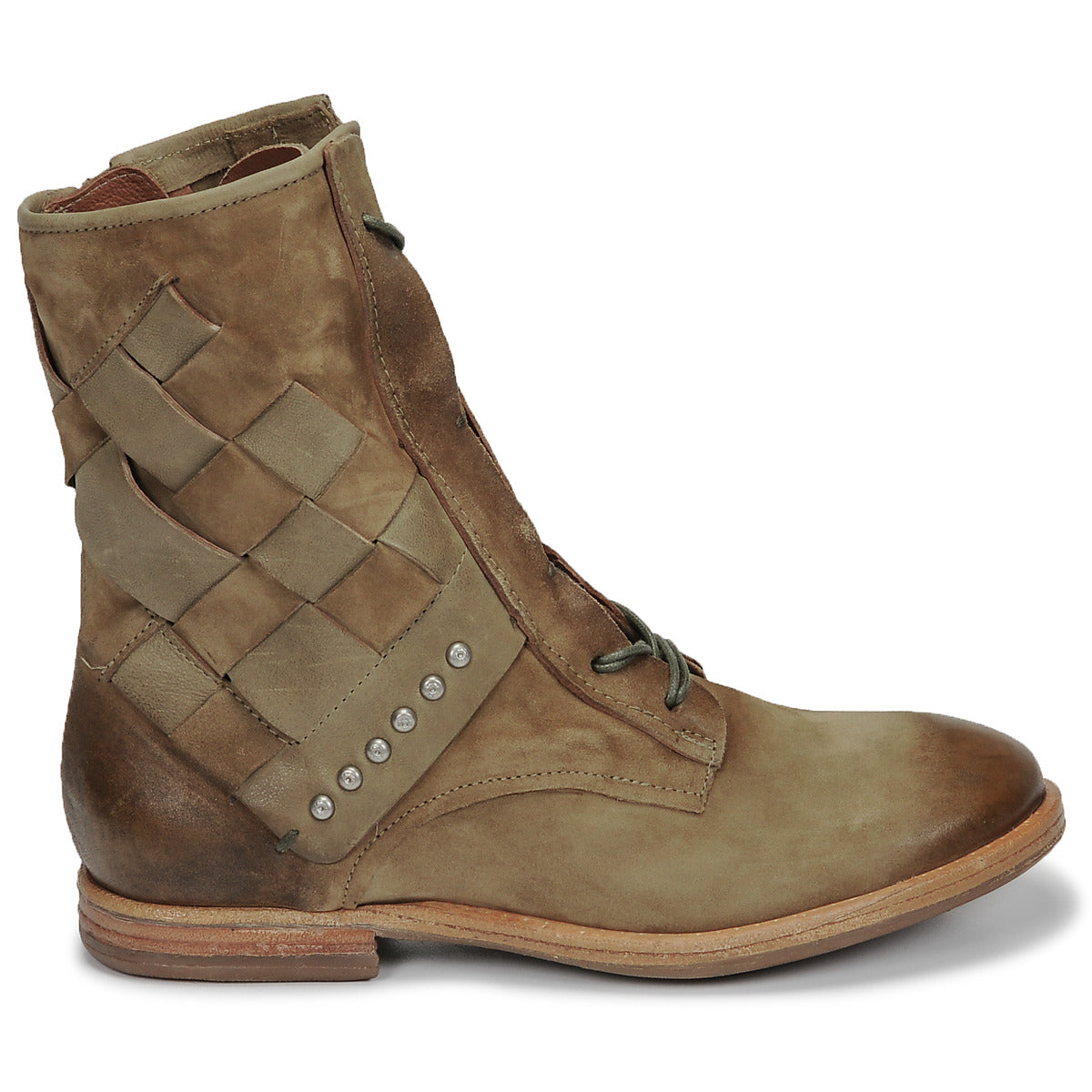 Stivaletti Donna Airstep / A.S.98 ZEPORT TRESSE Kaki