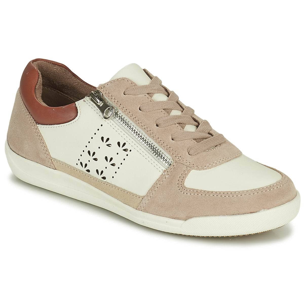 Sneakers basse Donna Damart 68010 Bianco