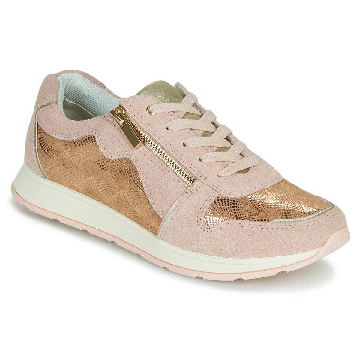 Sneakers basse Donna Damart 64823 Beige