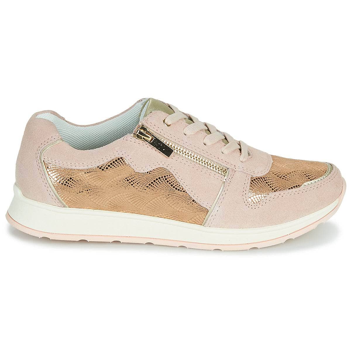 Sneakers basse Donna Damart 64823 Beige