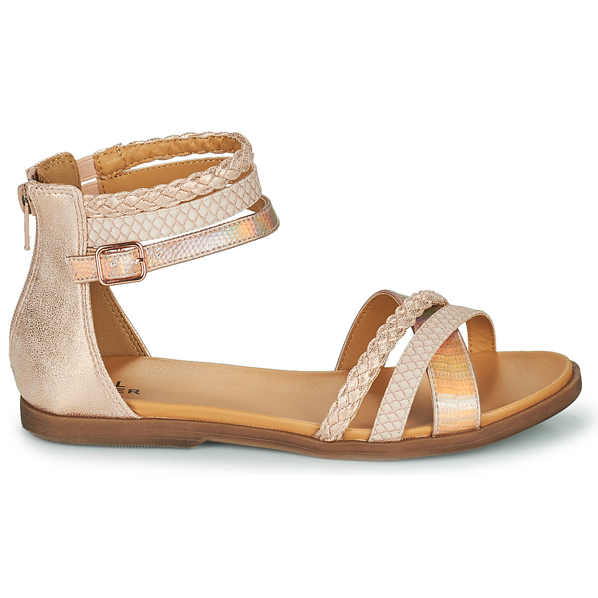 Sandali bambini ragazza Bullboxer ALM013F1S-ROGO Rosa