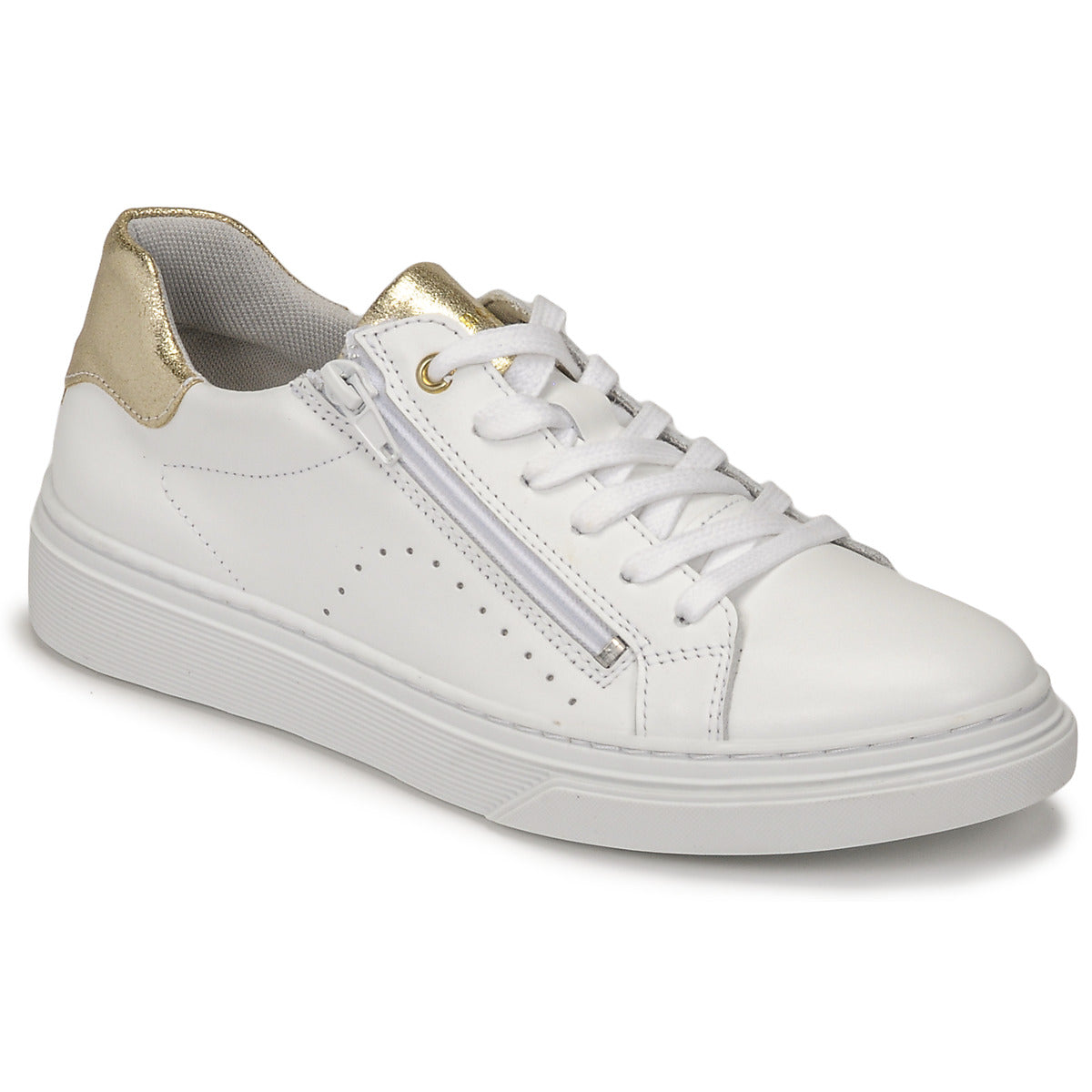Scarpe bambini ragazza Bullboxer AOP000E5L-WHPN Bianco