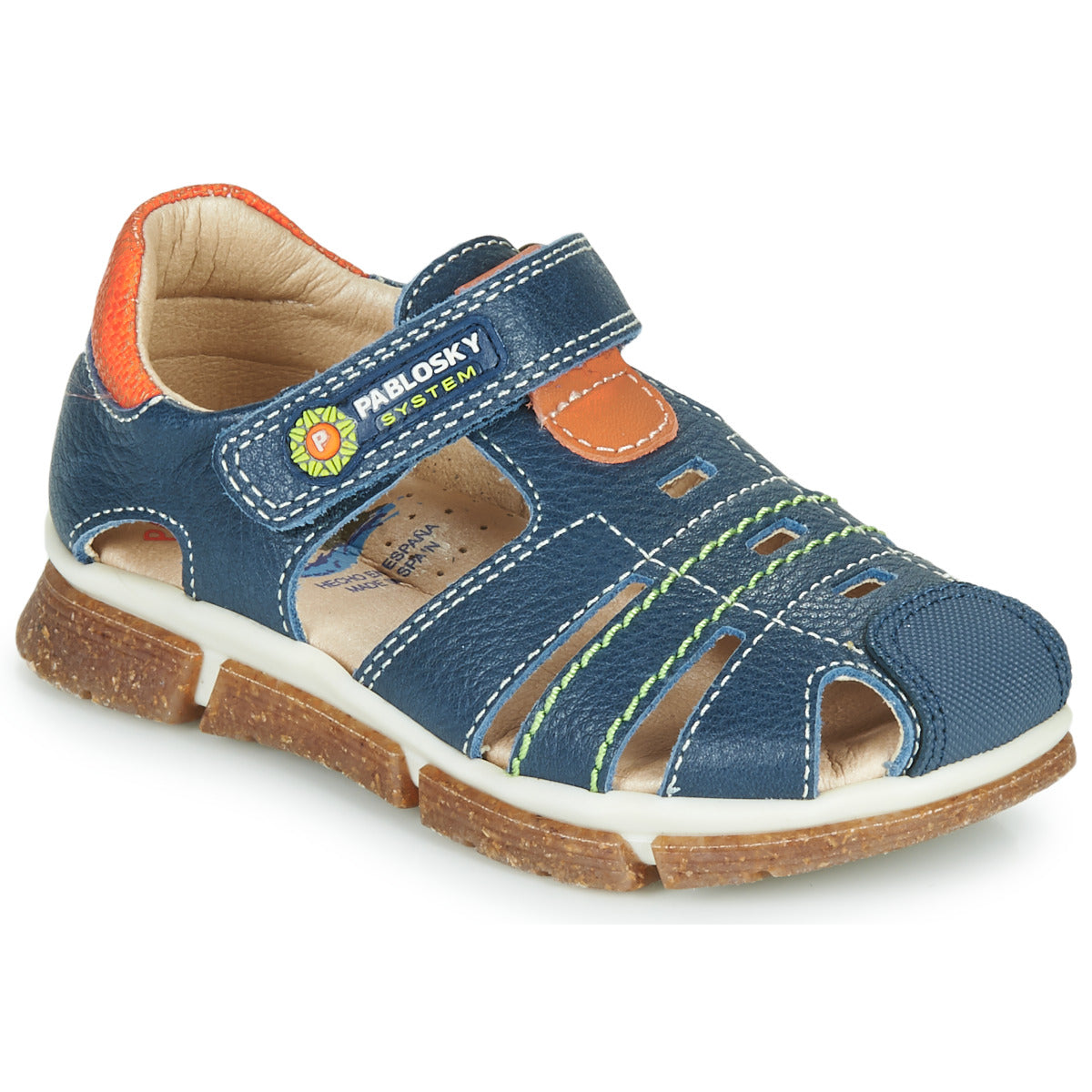 Sandali bambini ragazzo Pablosky REAL Blu