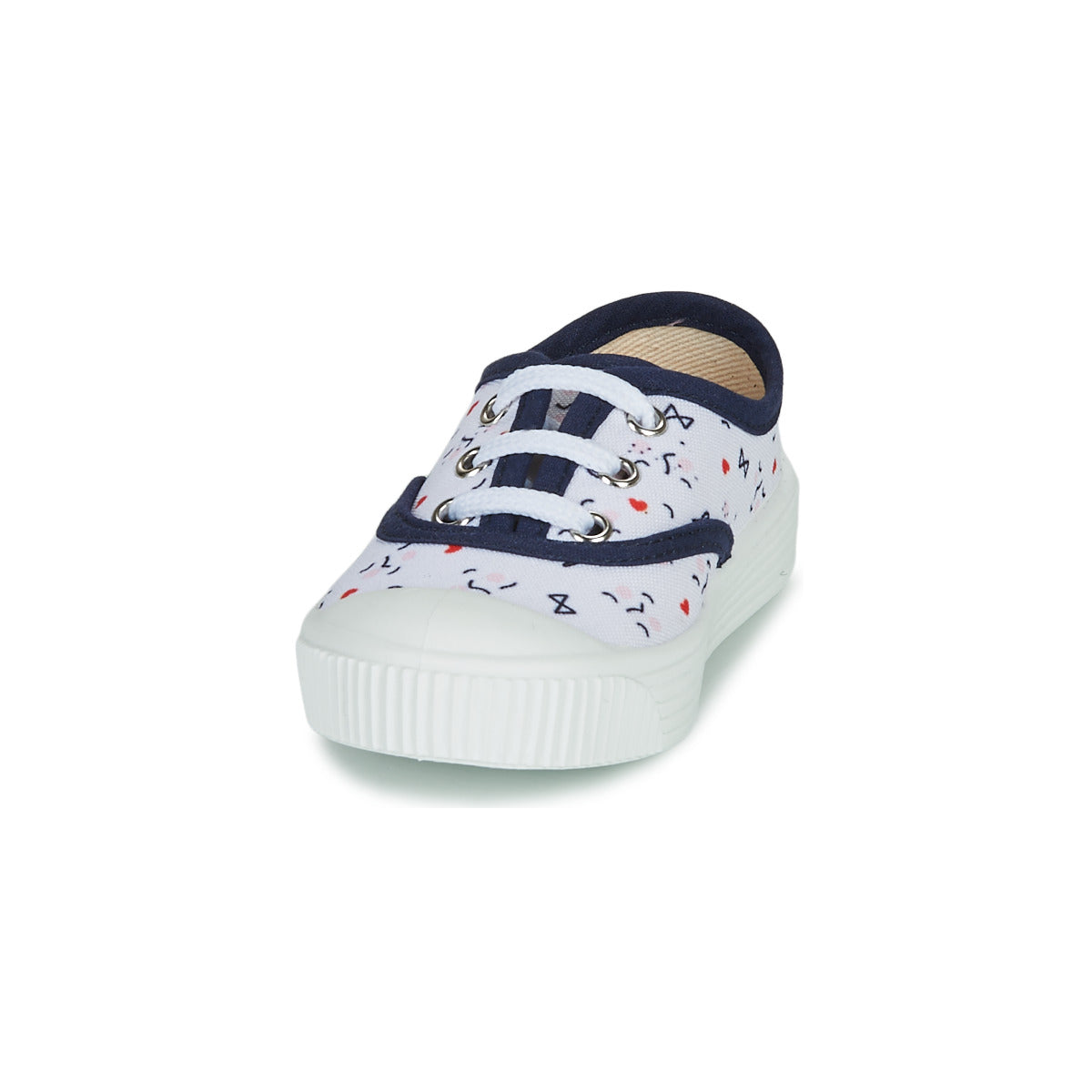 Scarpe bambini ragazza Citrouille et Compagnie MY LOVELY TRAINERS Bianco