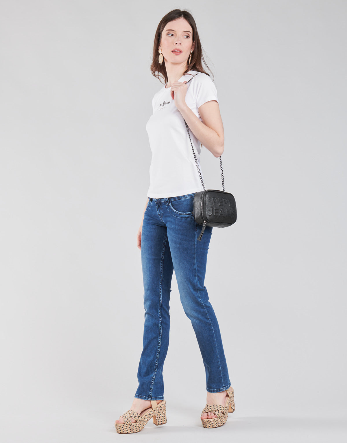 Jeans Donna Pepe jeans GEN Blu