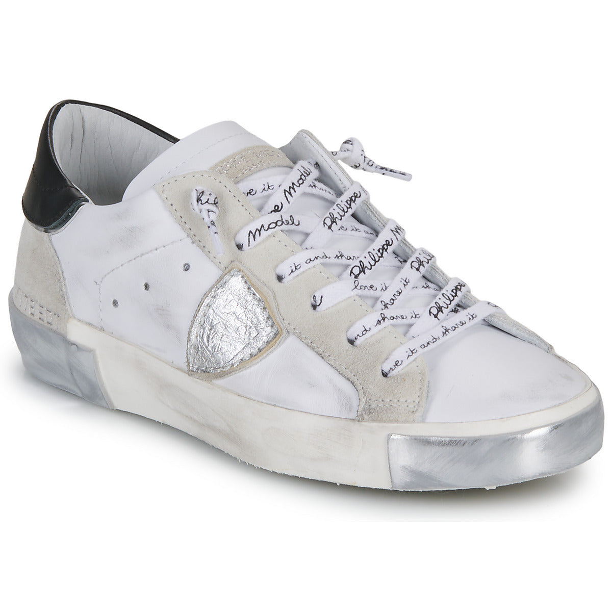 Sneakers basse Donna Philippe Model PARIS Bianco