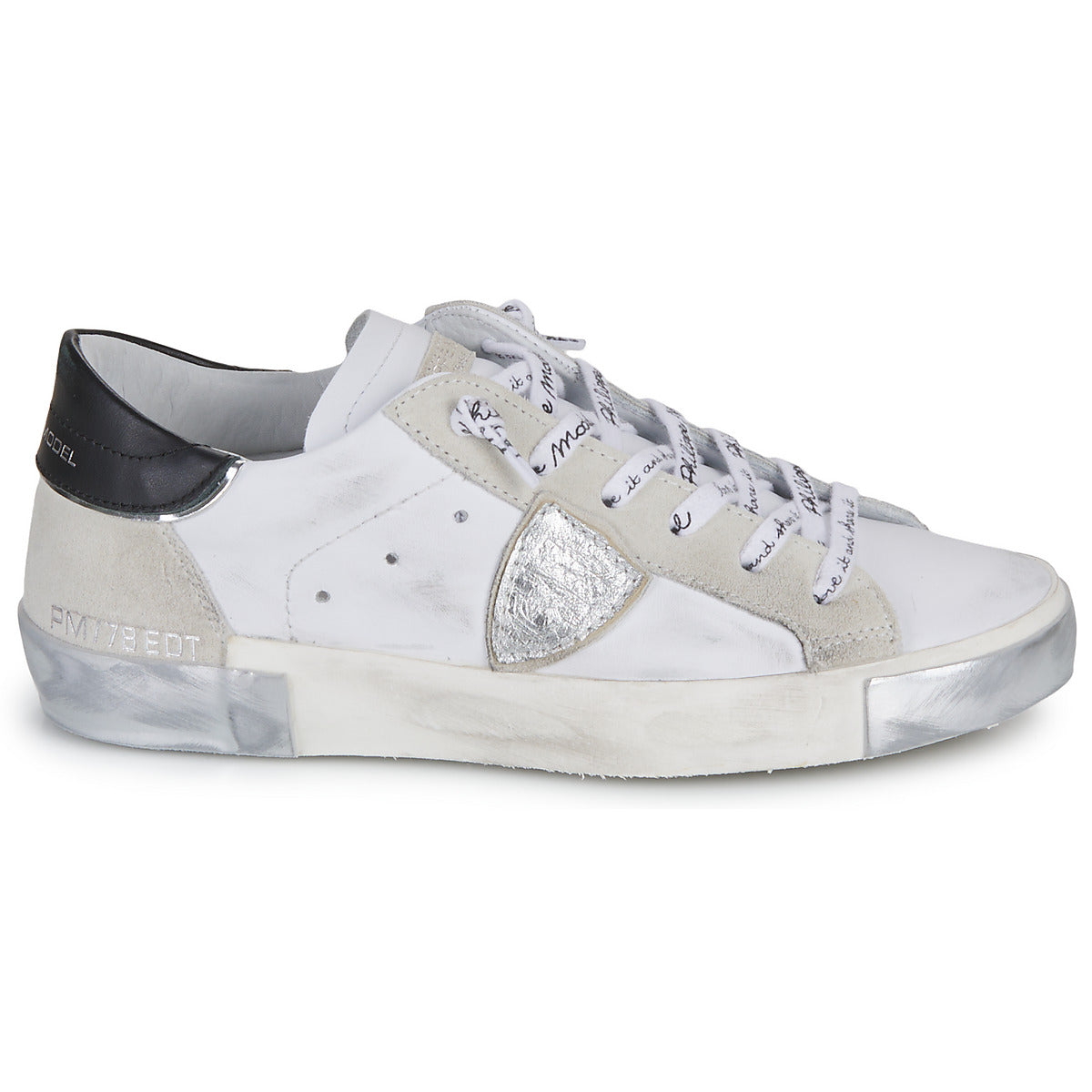 Sneakers basse Donna Philippe Model PARIS Bianco