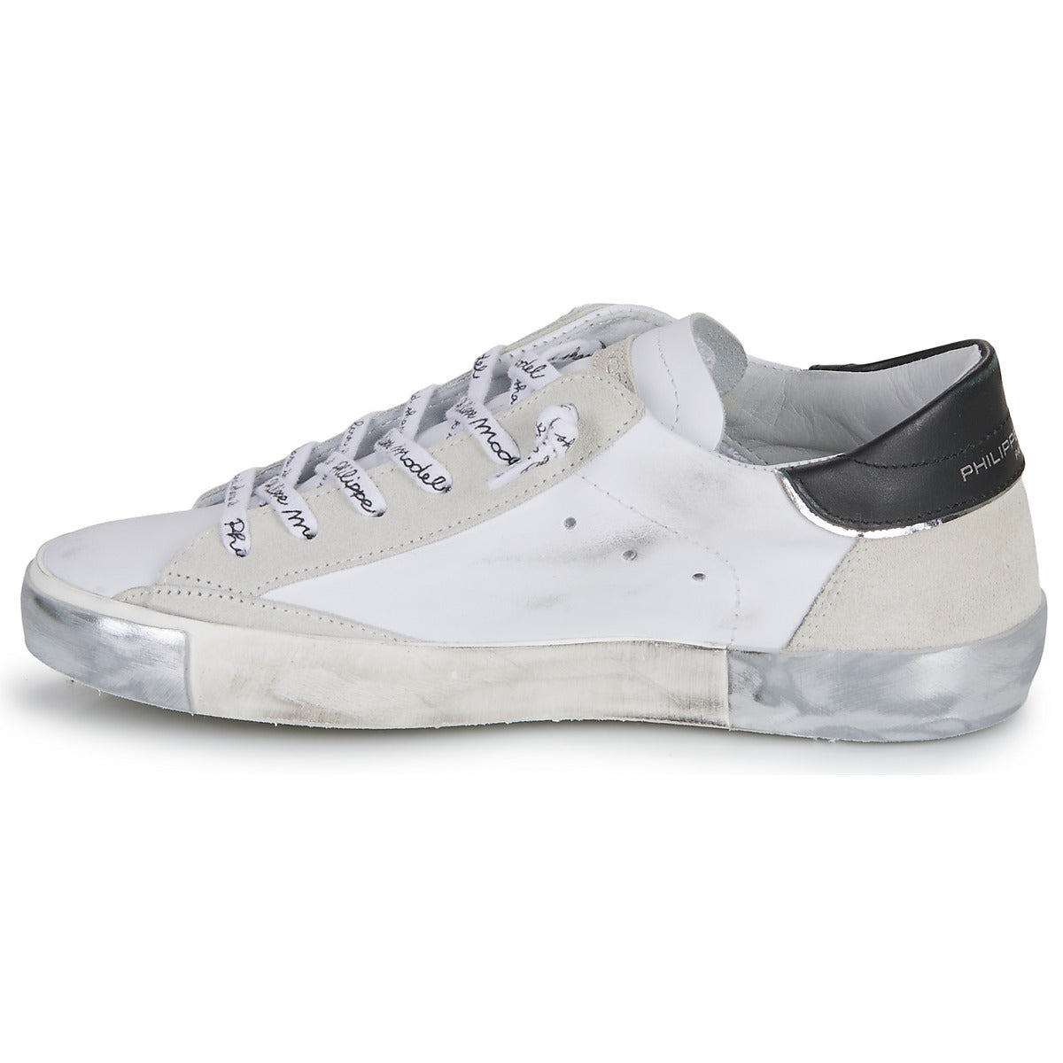 Sneakers basse Donna Philippe Model PARIS Bianco