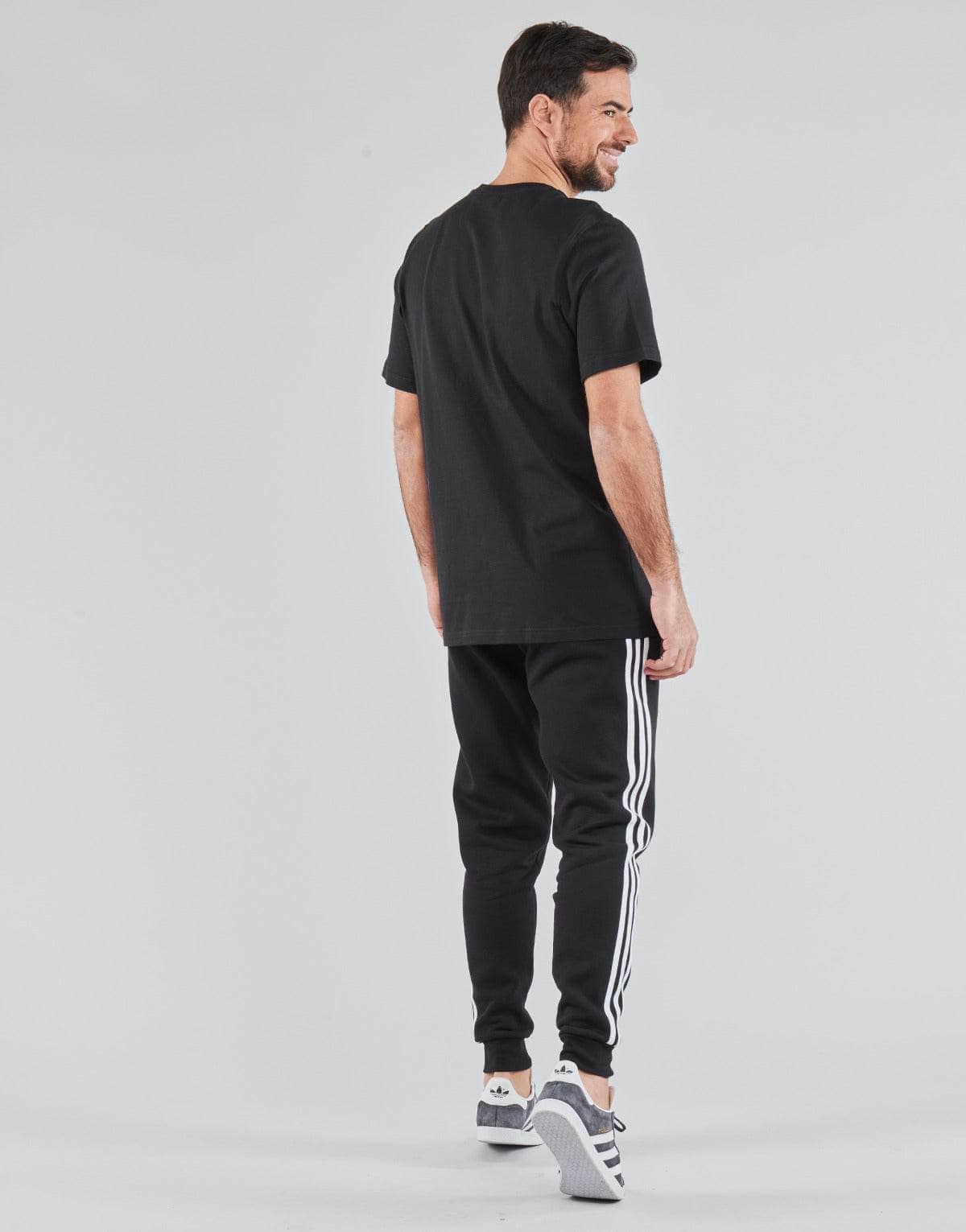 T-shirt Uomo adidas TREFOIL T-SHIRT Nero